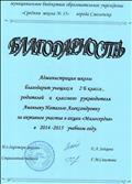 Благодарность за активное участие в акции "Милосердие" Благодарность за активное участие в акции "Милосердие"